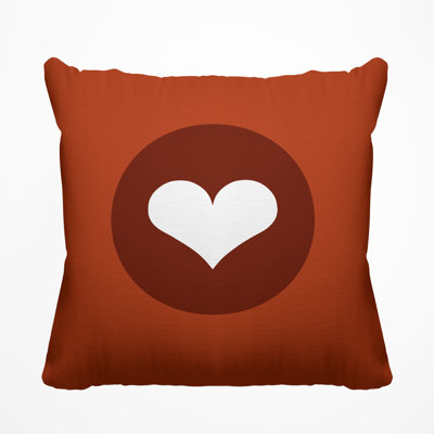Sweet Outdoor Reversible Throw Pillow