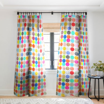 Ensemble de 2 rideaux de fenêtre Garima Dhawan Colorplay