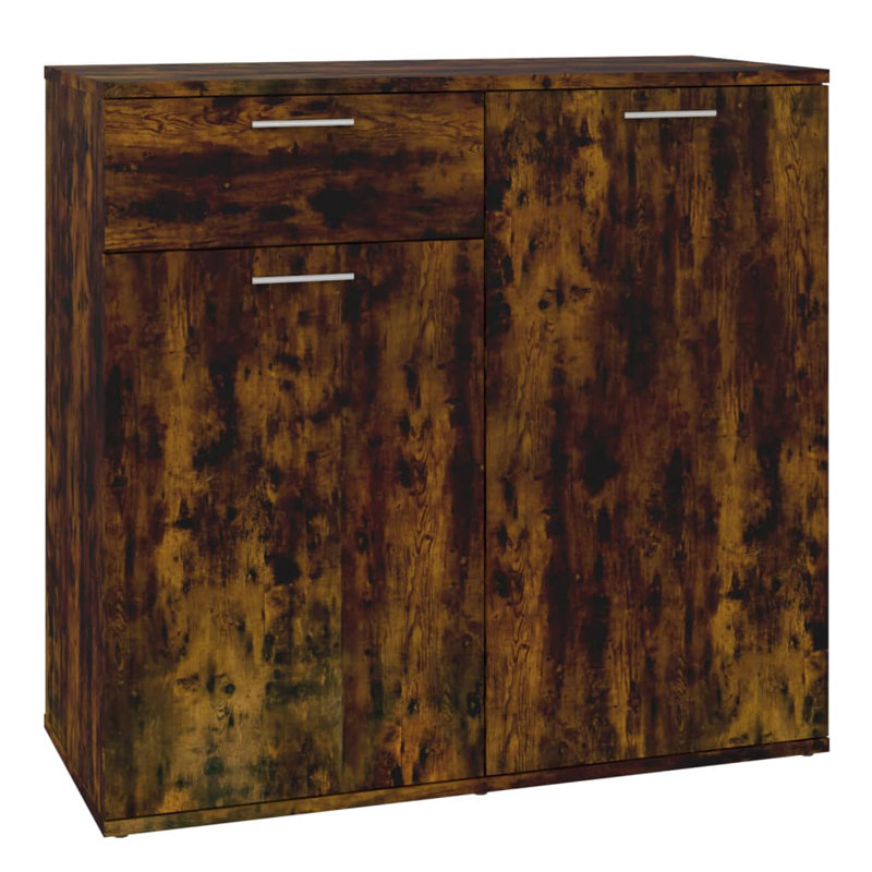 Angelynna Sideboard Console Cabinet with Storage for Kitchen Engineered Wood, Brown