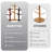 Mug Tree Set of 2 | 13.5"x7"x7", 6 Hooks Cup Holder with Thick Rubberwood Base, Wooden Coffee Mug Holder Stand for Countertop, Kitchen Table, Cup Organizer Rack for Mugs or Utensils-113779814