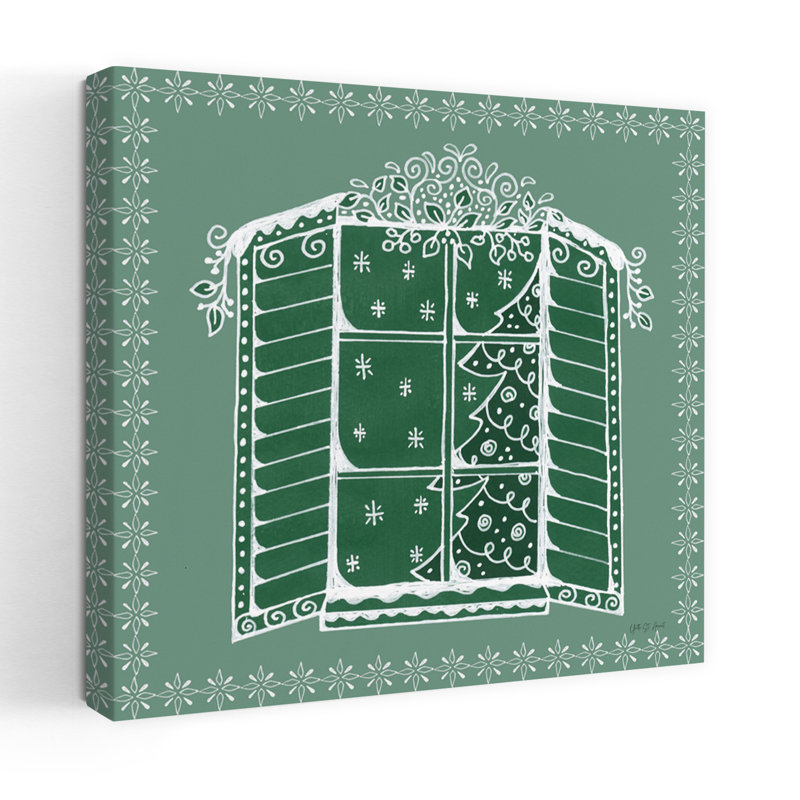 Casse-noisette contemporain avec art de Noël, H 18 po x l 18 po
