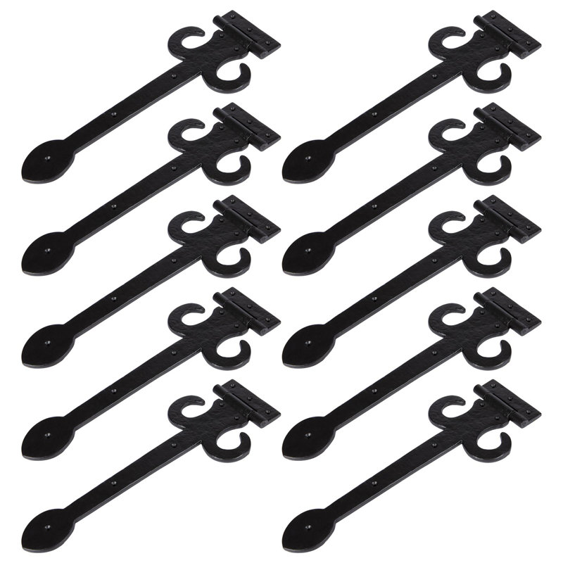 Hammer & Tongs - Arrowhead T-Hinge - W400mm - Black