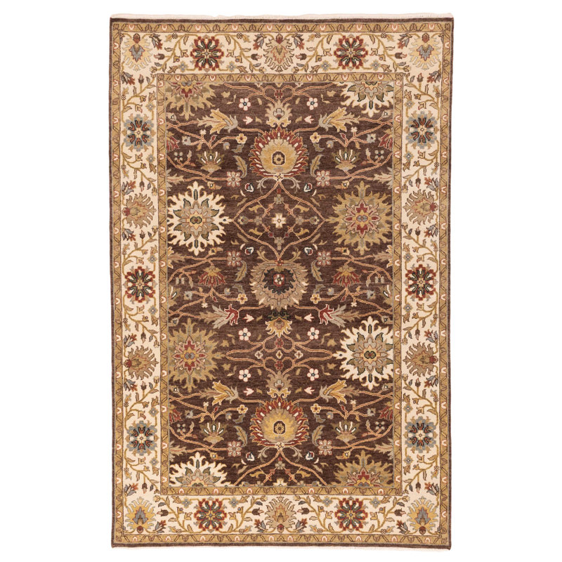 Jules Serapi Brown Rug 5'10" x 9'0"