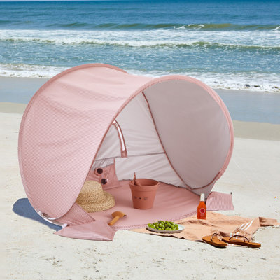 Tiny Land One-Stop Beach Toy & Tent Set - Blush Pink