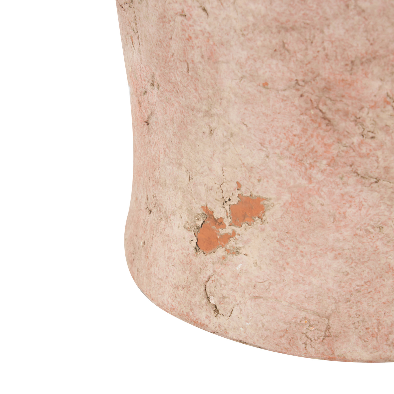 Ceramic Table Vase, 10.5" H x 10.5" W x 9" D, Pink