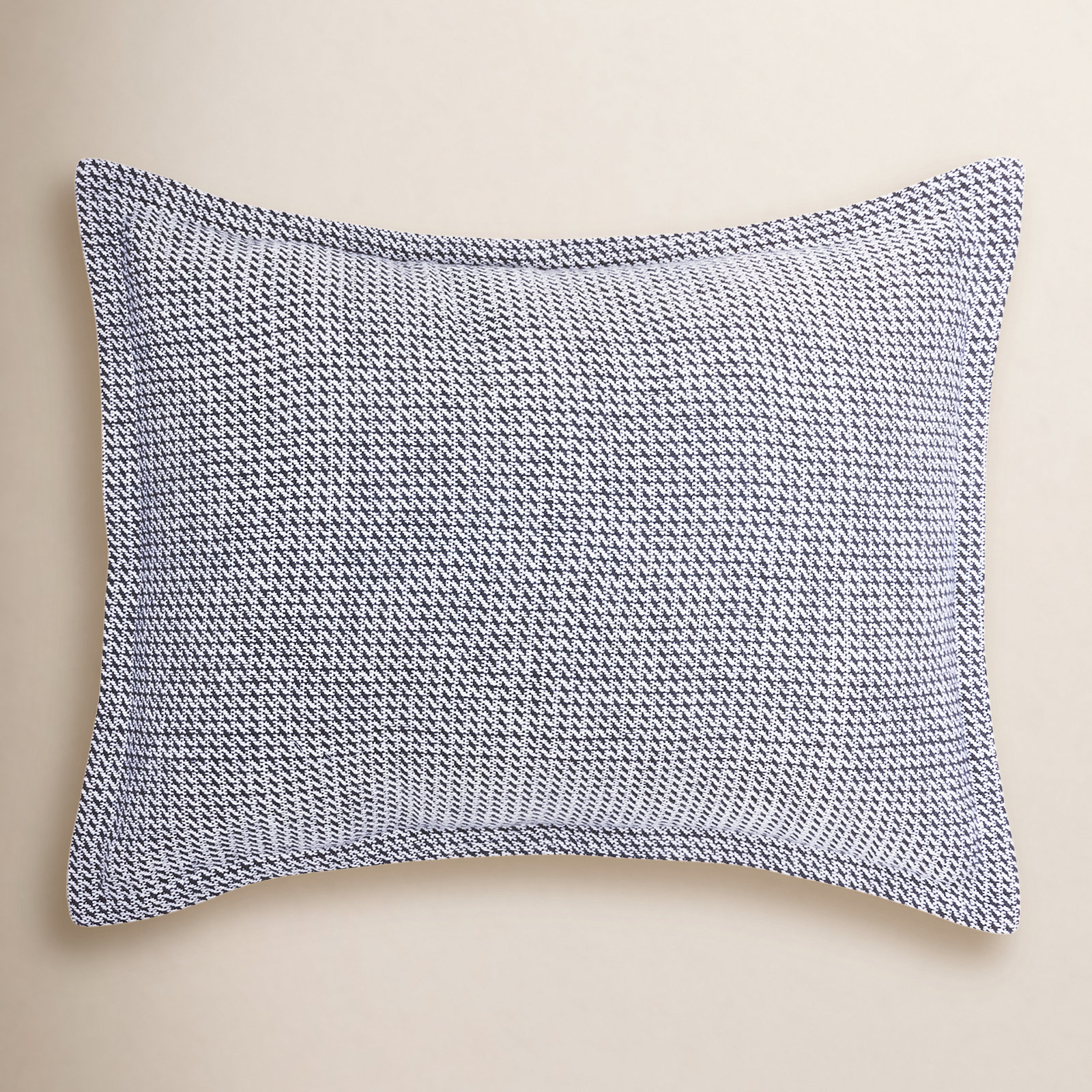Freja Cotton Shams, Standard, Indigo