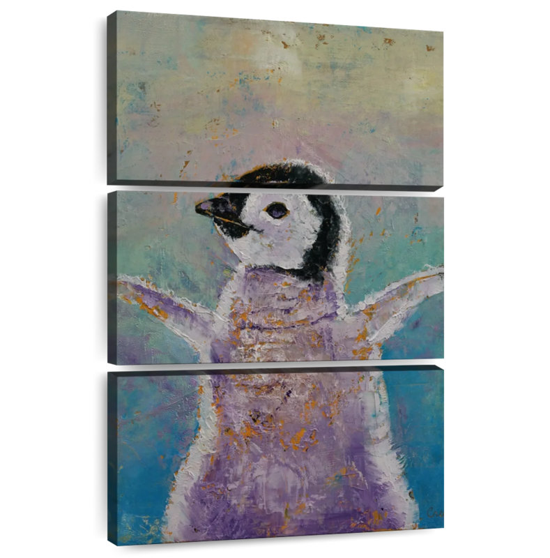 Brampt Baby Penguin, 74" H x 48" W