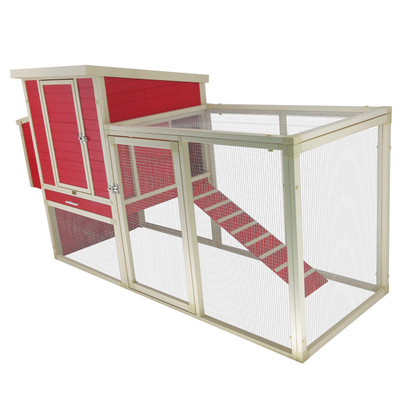 Achilles New Age Pet® ECOFLEX® Chicken Coop with Nesting Box/Roosting Bars