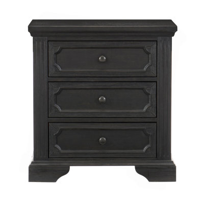 Table de chevet 3 tiroirs Traditional Design