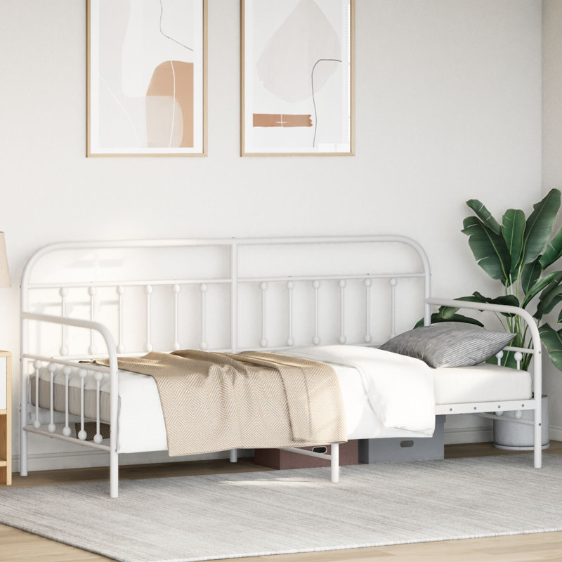 Daybed Frame Steel, 100 x 200cm, White