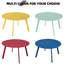 Round Metal Outdoor Coffee Table , 70cm cm W 70cm cm D-1173008733