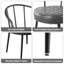 Chaises de salle à manger modernes et minimalistes pour un espace repas chic-969408560