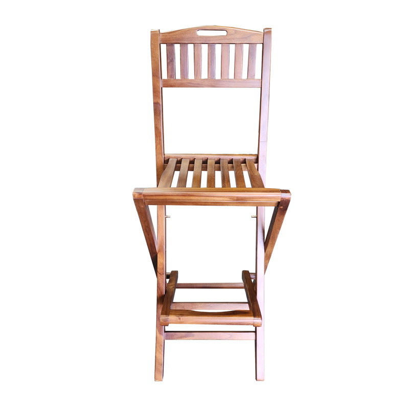 Teak Outdoor 29'' Bar Stool