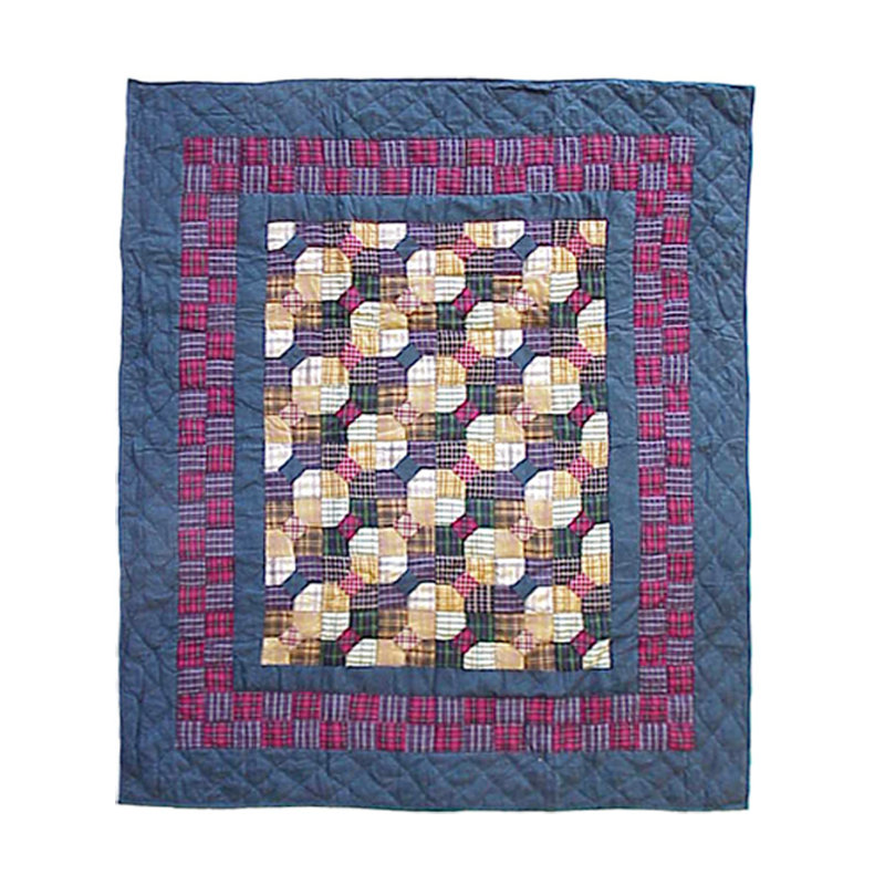 Bow Tie Quilted Throw Blanket