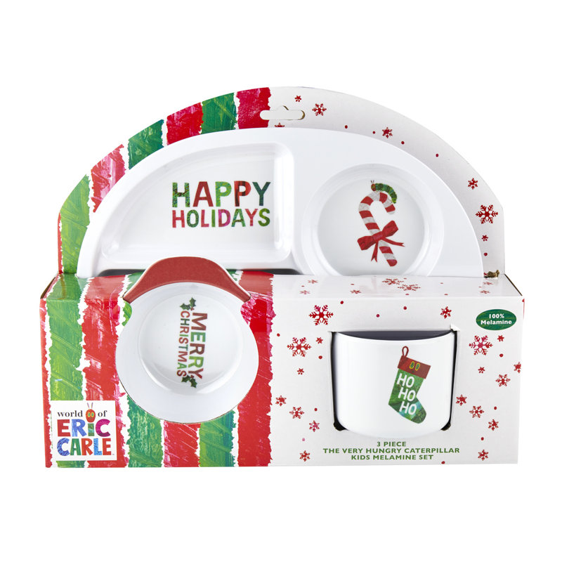 Ensemble de mélamine pour enfants Eric Carle