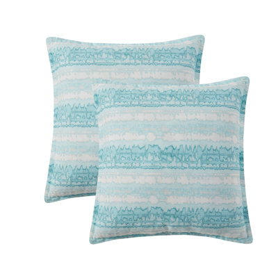 Akira 2-Pack Cotton Tie Dye Decorative Pillow Set