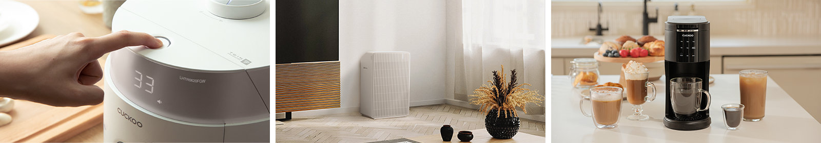 CUCKOO Electronics, Hot Water Dispenser, Rice Cooker, Kitchen Appliance, Home Appliance, Air Grill