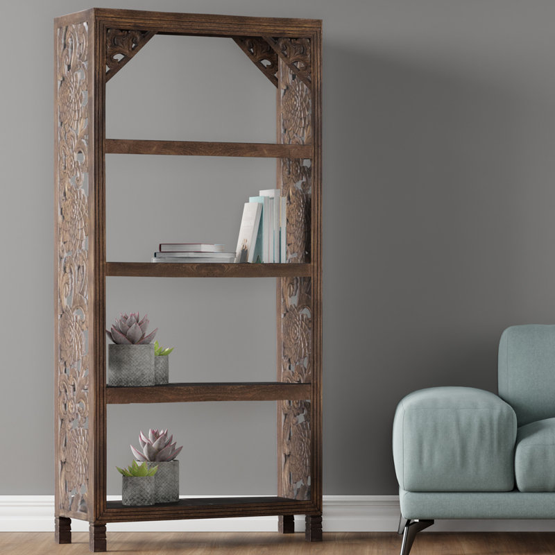 Vanetten Bookcase, Smoke Gray