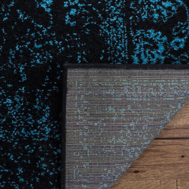 Olius Performance Floral Rug, Square 3'