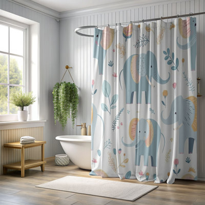 Rideau de douche Shimmering Sanctuary - Premium