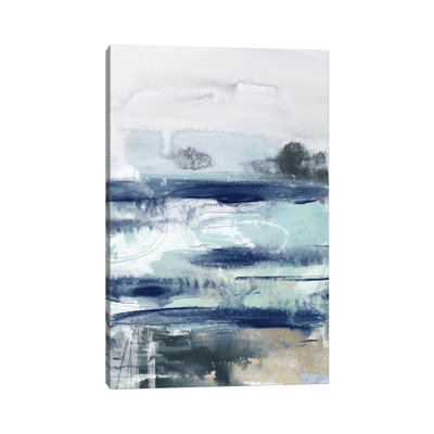 Tidal Motion I by June Erica Vess - Wrapped Canvas Print