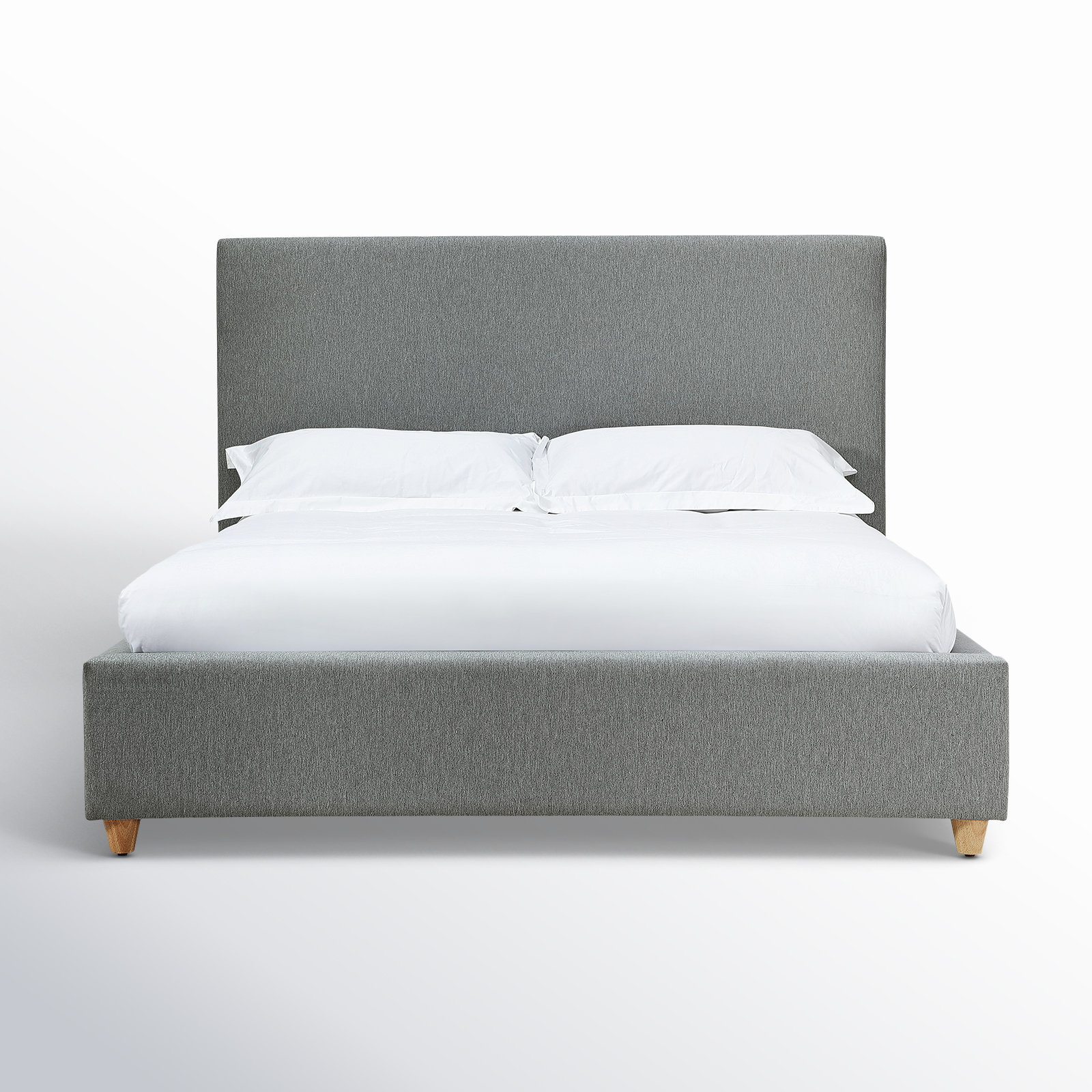 Corrinne Upholstered Bed, Queen, Pewter