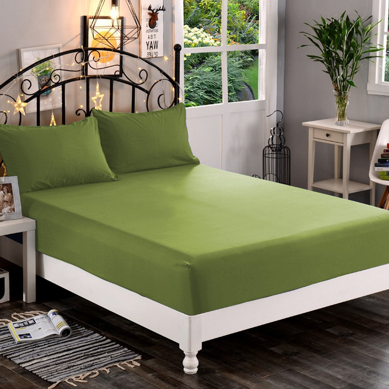 Microfiber Fitted Sheet, Full Fitted Sheet, Chocolate
