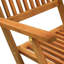 Yasin 4 - Person Acacia Wood Patio Dining Set with Round Table