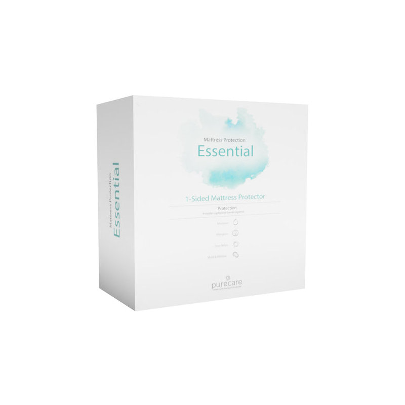 Essential Fitted Mattress Protector Case Pack, Small Double (4')