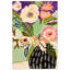 Fleurs fraîches dans un vase II - peinture sans cadre