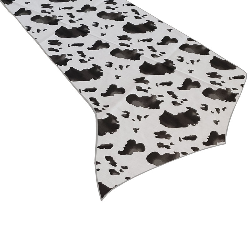 Chemin de table Cow, 12 po x 144 po