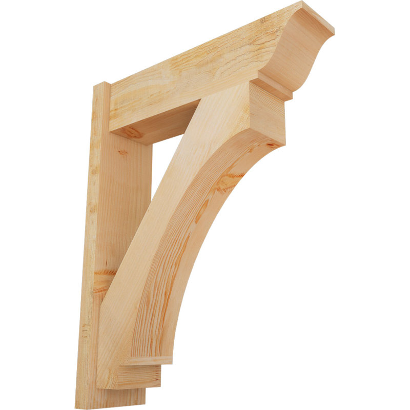 Persienne impériale traditionnelle, P 28 po x H 36 po, Sapin Douglas de 8 po (sciage brut)