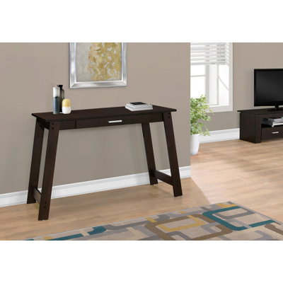 Bureau d'ordinateur, bureau personnel, ordinateur portable, tiroirs de rangement, stratifié de travail, contemporain, moderne