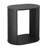 Davine 23.5"H Floor Shelf Storage Floor Shelf End Table
