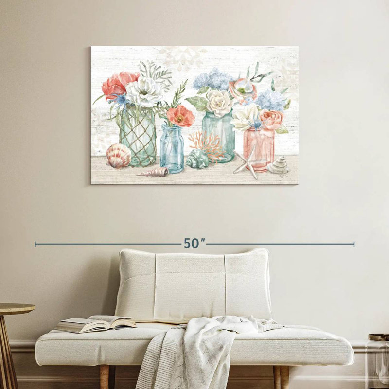 Harnek Seaside Petals I, H 26 po x l 39 po