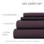 Ensemble de draps en microfibre doublement brossée 4 pièces Becky Cameron 1800 Series-2038499683-2038499676