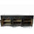 Distressed Antique Black 95" Long Sideboard Buffet Table