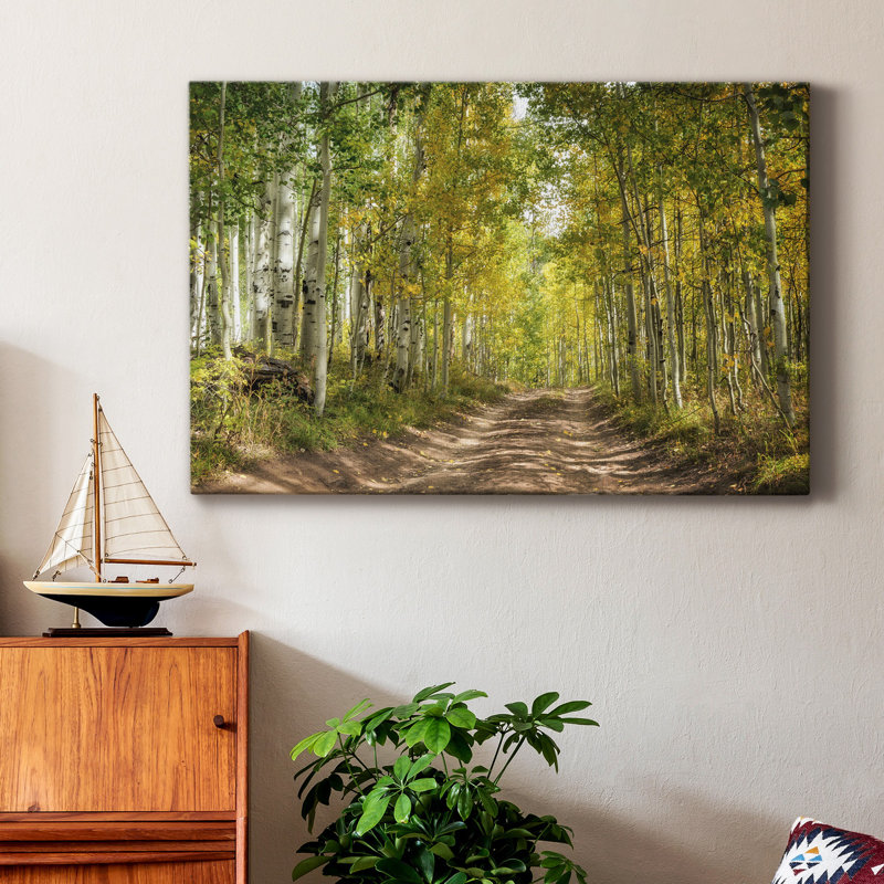 Aspen Drive - Impression sur toile tendue, H 36 po x l 24 po x P 1 po