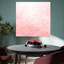 Art mural lilas géométrique abstrait dégradé rose-129151831