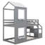 Lit superposé simple au dessus d'un lit simple pour enfants-93548210
