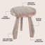 Tabouret d'appoint en bois d'acacia massif 15 po Terra Rustic-1897514448