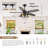 48/56" Farmhouse Caged Ceiling Fan With Light And Remote-55853831-55530351