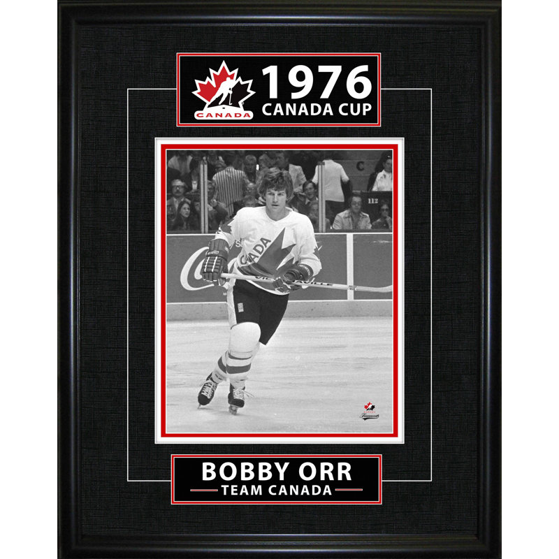 Bobby Orr encadré 16 x 20 Classic Series de la Coupe Canada