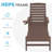 Grzedzinska Reclining Outdoor Lounge Adirondack Chair-1990471286