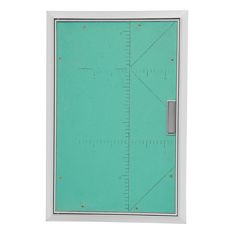 Panneau d'accès en alliage d'aluminium, H 23,6 po x l 15,7 po x P 1,5 po