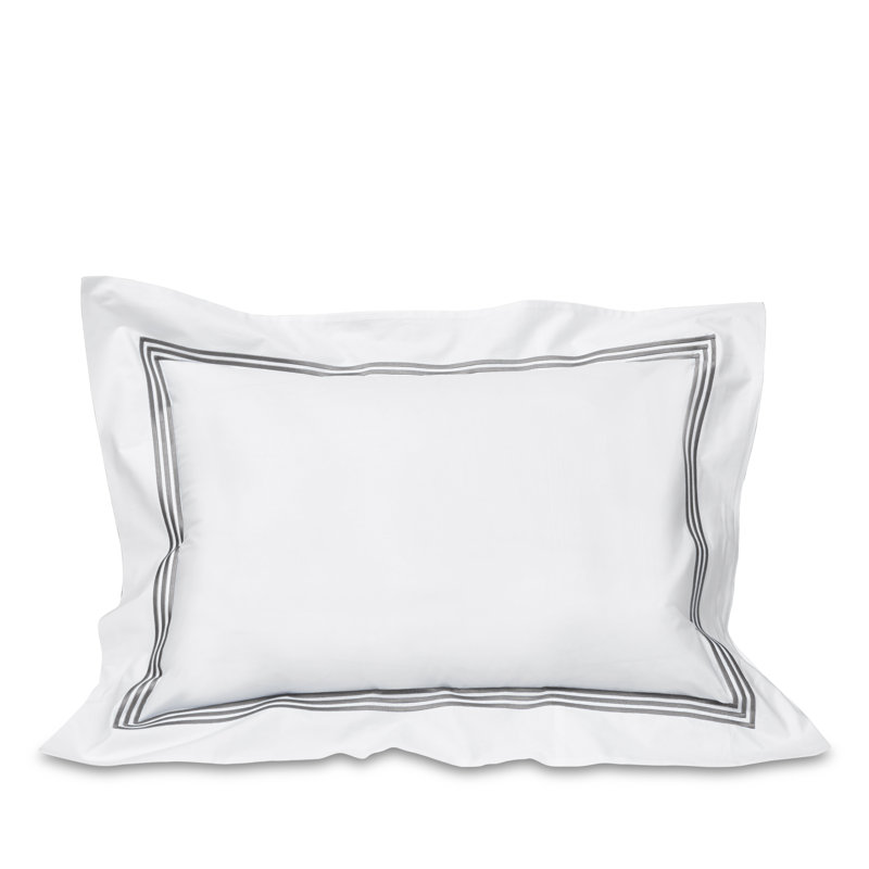 Platinum Sham, Ivory, Standard