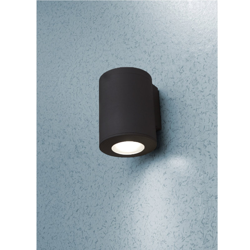Kilby Outdoor Flush Mount, Black