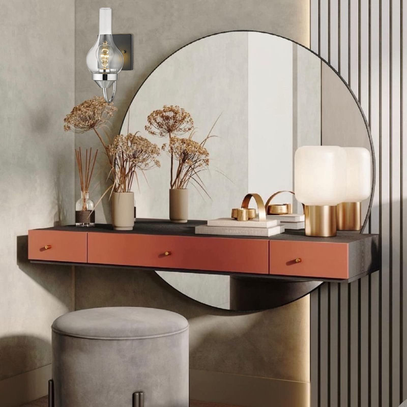 Bathroom Vanity Light Black  Lights, Chrome