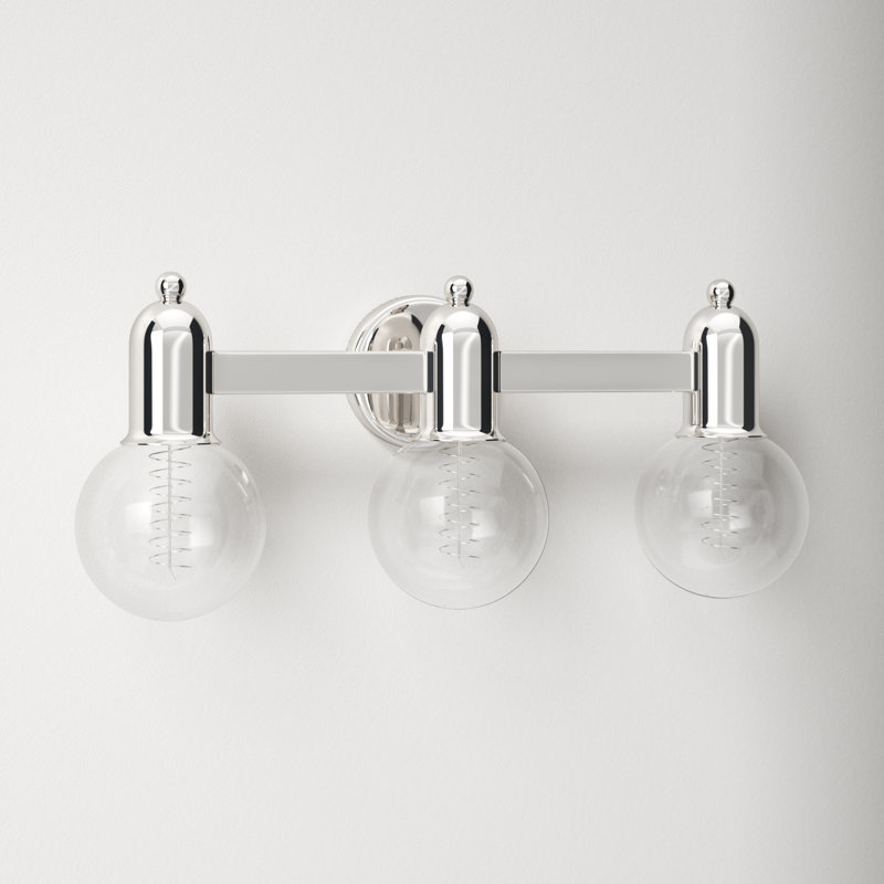 Saimi 3 - Light Dimmable Vanity Light, Polished Nickel