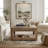 Brandarius 31.5" Rustic Cutout Drawer Square Coffee Table with Storage-1513979154